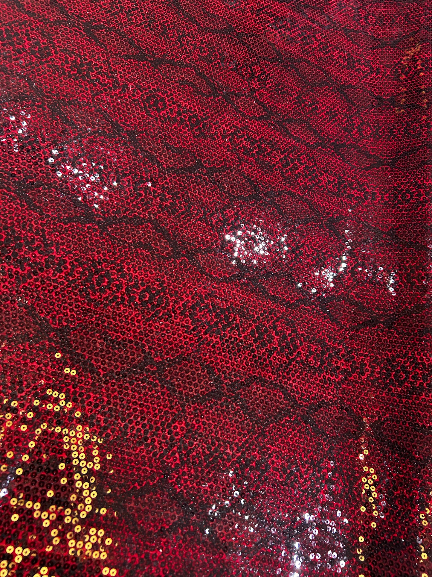 Snake skin sequins