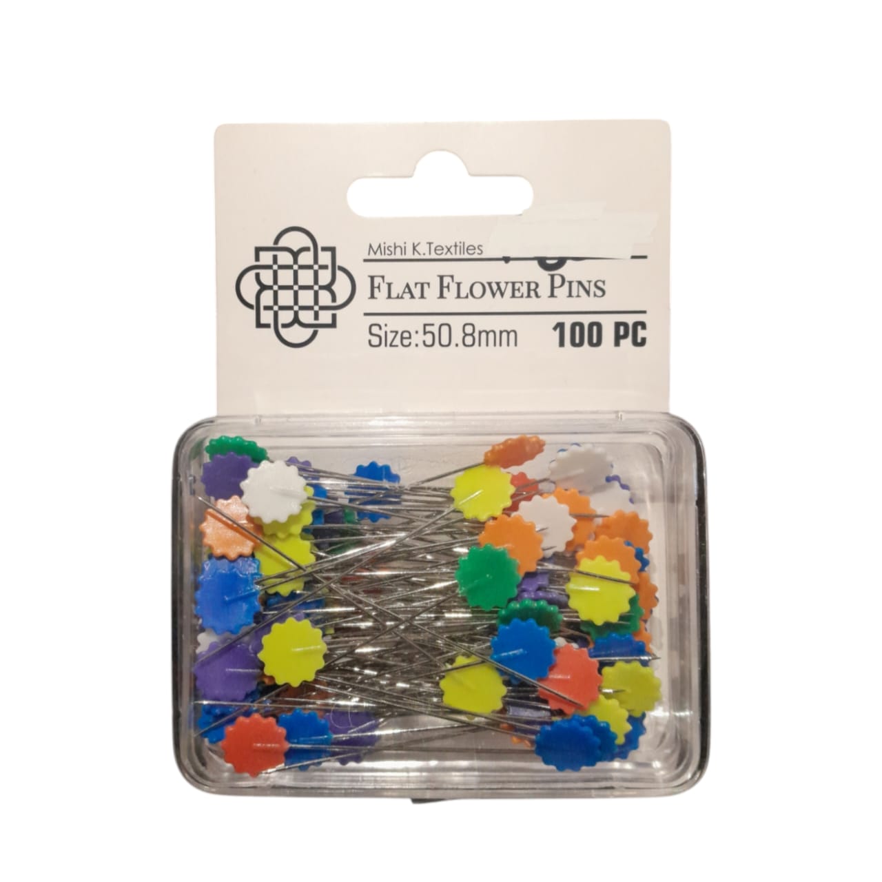 Flat Flower Pins