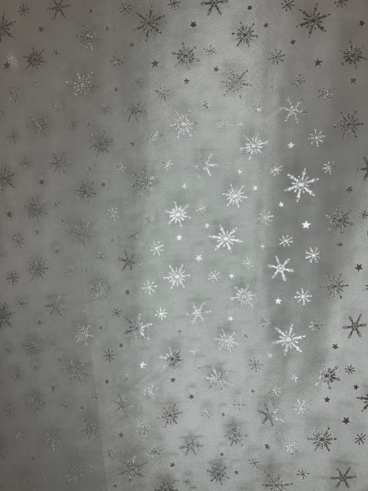 Tulle-Snowflakes