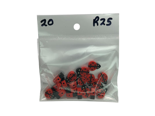 Ladybug beads