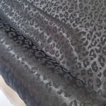 Jacquard Satin-Leopard Print