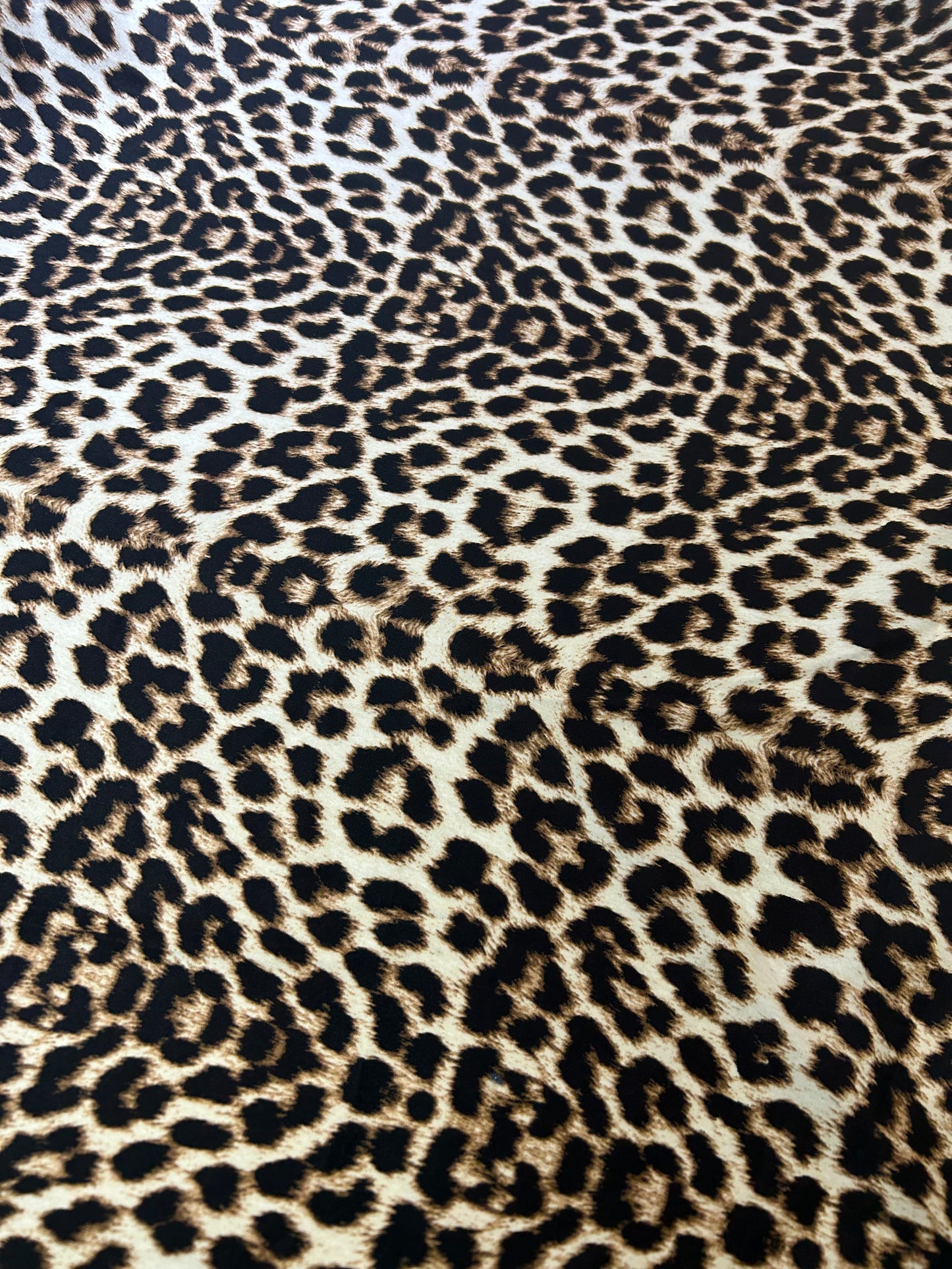 Leopard Print Cotton Poplin
