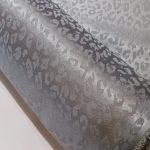 Jacquard Satin-Leopard Print
