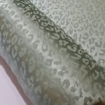 Jacquard Satin-Leopard Print