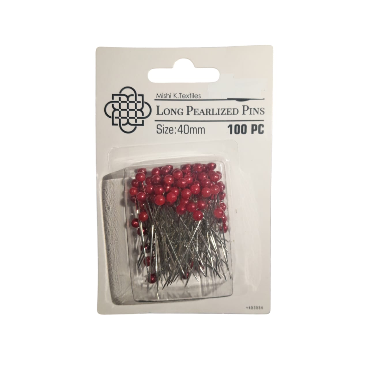 Long Pearlized Pins