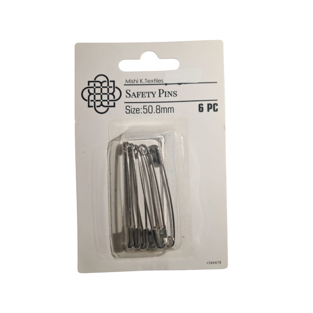 Safety Pins- Silver
